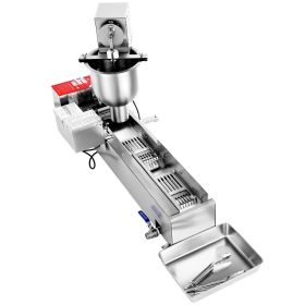 VEVOR Commercial Automatic Donuts Machine, Single Row Donuts Making Equipment, 90 pcs/hour Electric High Power Doughnut Maker