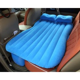 Car Inflatable Bed (Option: blue)