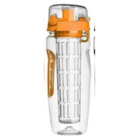 32Oz Fruit Infusing Infuser Water Bottle Water Fruit Bottle BPA Free Plastic Sport Fruit Infuser Water Bottles With Infuser Juice Shaker Drink Bo (Option: Style B)