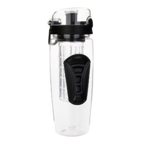 32Oz Fruit Infusing Infuser Water Bottle Water Fruit Bottle BPA Free Plastic Sport Fruit Infuser Water Bottles With Infuser Juice Shaker Drink Bo (Option: Style F)